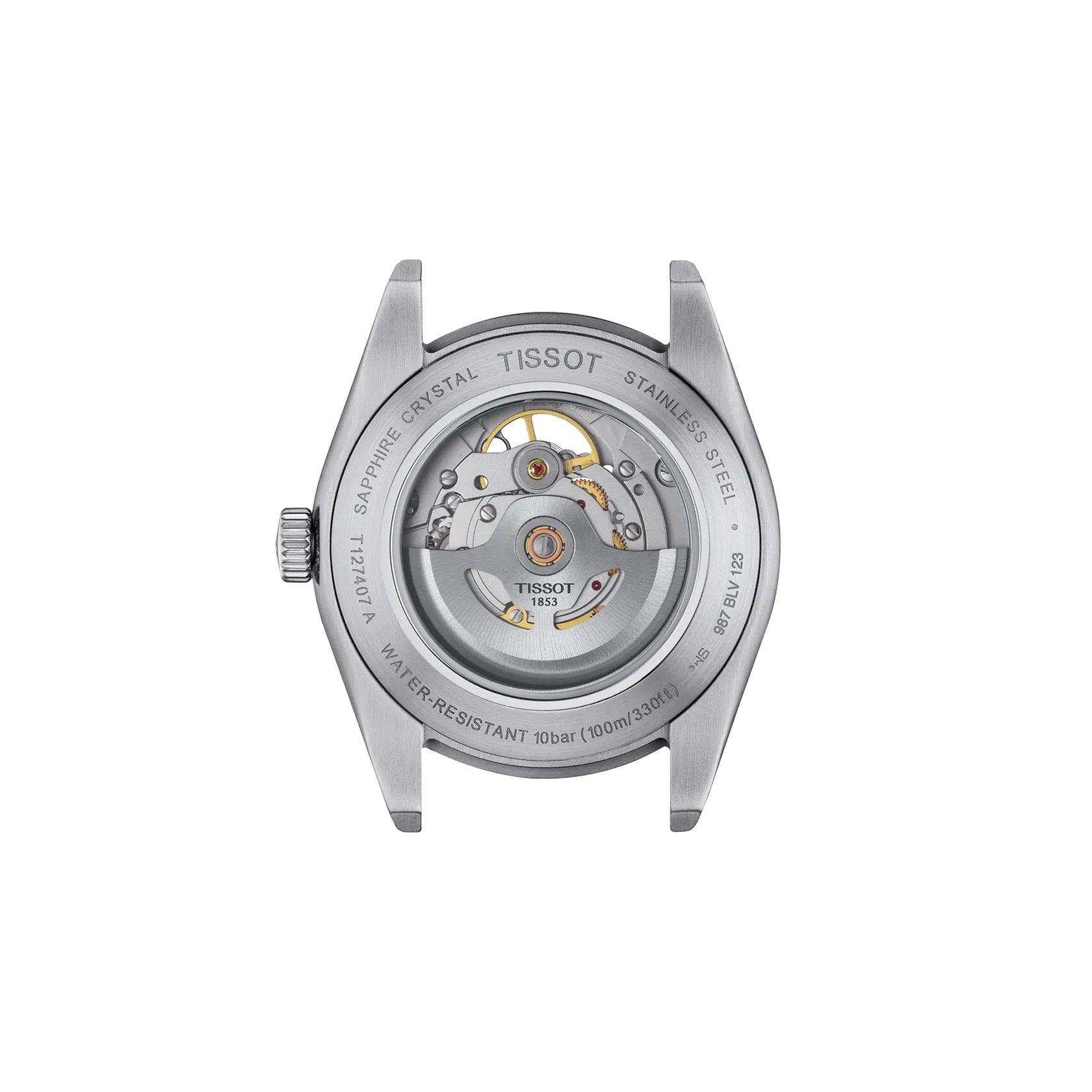 TISSOT GENTLEMAN OPEN HEART 40MM | T127.407.11.031.01
