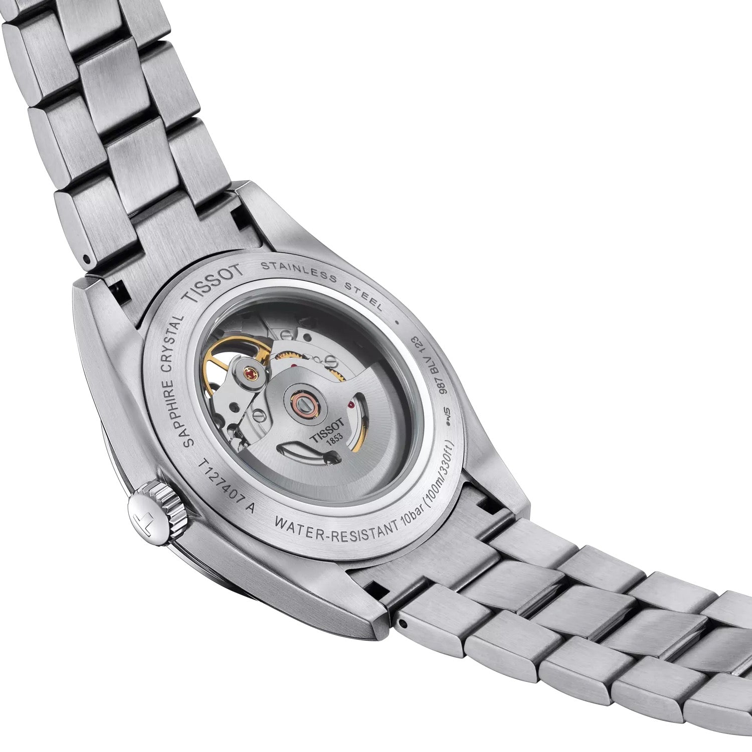 TISSOT GENTLEMAN OPEN HEART 40MM | T127.407.11.031.01